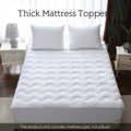 Urbanlife Extra Thick Snow Down Mattress Topper for Deep Sleep, Wave