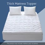 Urbanlife Extra Thick Snow Down Mattress Topper for Deep Sleep