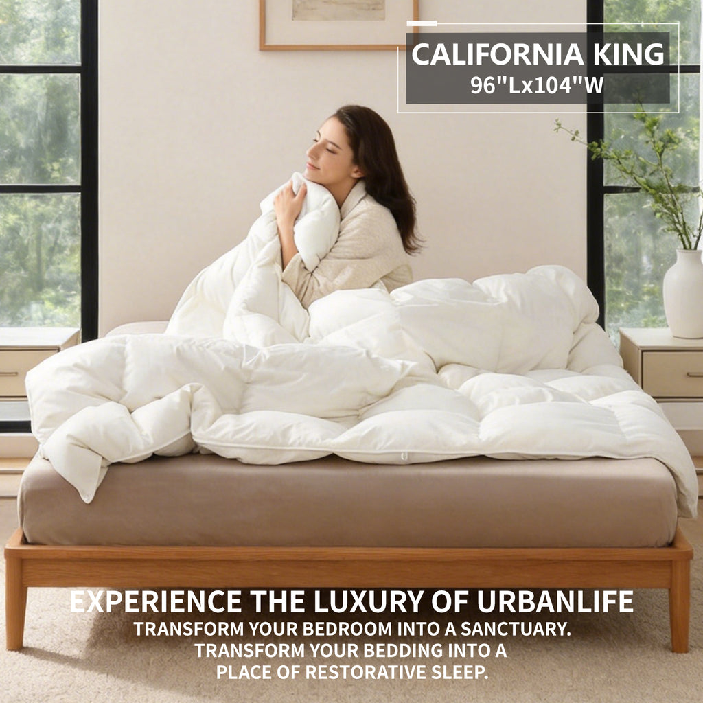 Calking Down Fiber Comforter