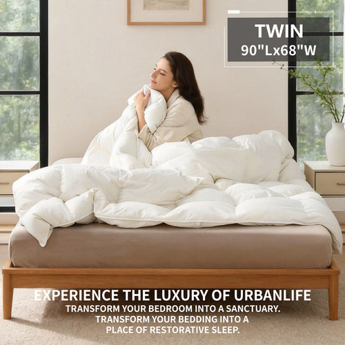Twin Down Fiber Comforter