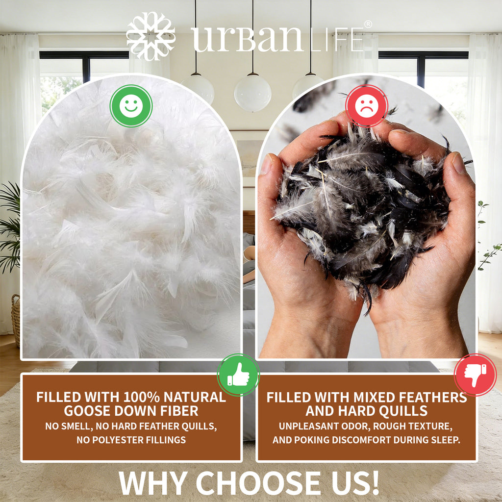Calking Down Fiber Comforter