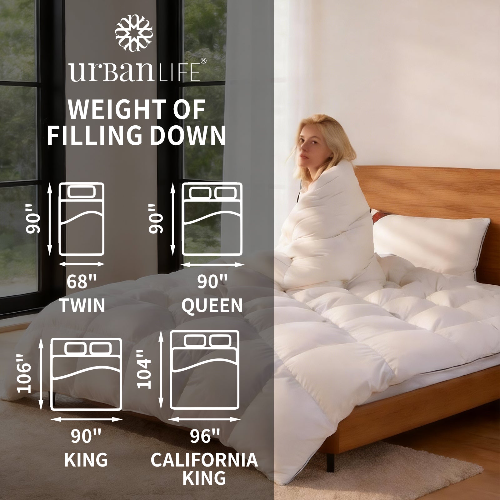King Down Fiber Comforter