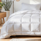 Urbanlife All Season Down Alternative Comforter Set, Box Stitched Soft Microfiber Duvet Insert with Pillow Shams, 2/3 Pieces Bedding Set