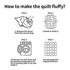 Queen Down Fiber Comforter